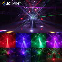 Led 18*10W Rgbw 4In1 Trois Têtes Faisceau Laser Dj Tête Mobile Lumière Rouge Et Vert Dj Laser Lumières Pour Boîte De Nuit