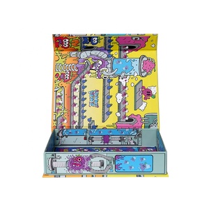 Sang trọng cao cấp từ các tông cứng cứng Hộp Tùy chỉnh in Logo Matte cán trẻ em Đồ chơi cuốn sách Áo sơ mi gói rỗng - Product Image 5