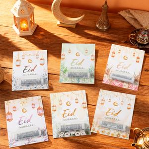 <strong>Eid</strong> Mubarak Money Envelopes Cash Gift <strong>Card</strong> Holders Ramadan Party Decor <strong>EID</strong> White Background Colorful Lantern Banknote <strong>Card</strong>-6pcs - Product Image 3