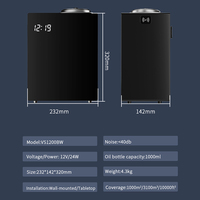 Diffuseur d'arômes électrique de luxe avec logo personnalisé, en métal, 1000 ml, commande Wi-Fi, désodorisant d'air électrique