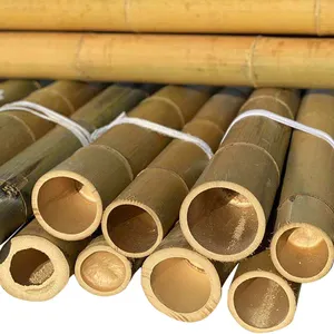 Fabricant de matériaux naturels Construction Moso Poteau de bambou Décoration