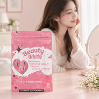 Formule 4-en-1 personnalisée OEM Beauté Marque Blanche avec Glutathion et Collagène pour l'éclat et le bien-être