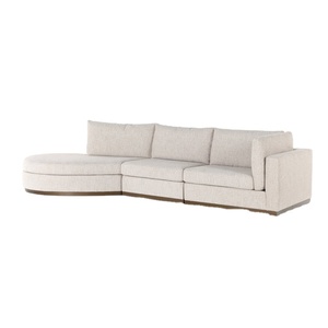 ATUNUS sofá seccional modular nórdico de plumas fácil y conveniente salas de estar cómodo sofá blanco con Chaise - Product Image 3