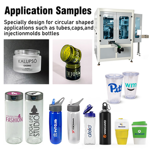 Nouvelle machine d'impression sérigraphique rotative automatique à 8 stations à grande vitesse, réglable, avec durcissement UV pour bouteilles en plastique, bouteilles de parfum et de spiritueux - Product Image 5