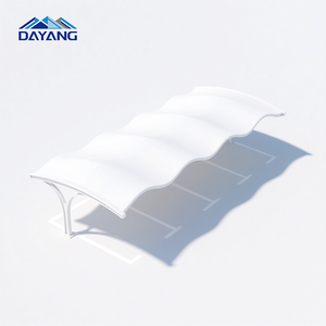 Markise Sonnenschutz PVDF Überdachung/Sonnenschirm UV-Schutz Flammhemmend Umweltfreundlich für Garage Hotel Geschäft Stahlkonstruktion Lager - Product Image 1