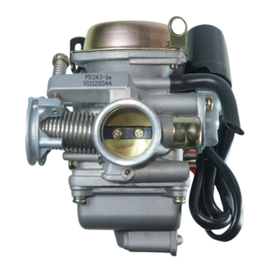 晶科全新锌铝24毫米化油器适用于GY6 125cc/150cc 4冲程PD24J/PD24J1E ATV卡丁车踏板摩托车 - Product Image 4