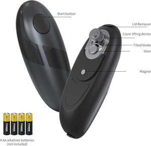 Hands Free Can Opener One Touch Electric Can Opener for Kitchen and Pet Food Cans - Product Image 5