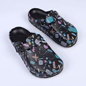 Zoccoli da donna firmati personalizzati comodi sandali antiscivolo impermeabili estivi graziosi animali che stampano pantofole a punta chiusa - Product Image 2