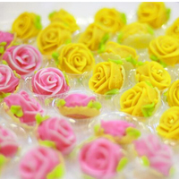 Moule en silicone pour décoration de gâteau 3D DIY, forme personnalisée, chocolat, fondant, sugarcraft, fleurs de rose