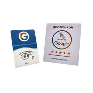 Contador acrílico personalizado Google Review NFC soporte de mesa pantalla código QR 13,56 MHz para Instagram <span class=keywords><strong>Facebook</strong></span> Review Card - Product Image 4