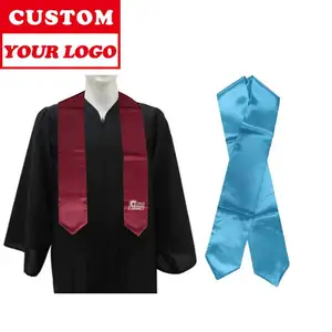 Fast Shipping Good Quality wholesale custom made western stole graduation 72 sublimation