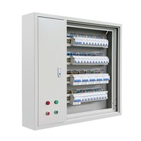 Caja de Distribución Metálica Personalizable IP54 de 4 Niveles, Tablero Eléctrico Completo con Interruptor de Circuito para Energía Industrial