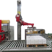 Empileur de caisses en carton, empileur de boîtes, empileur de palettes en carton