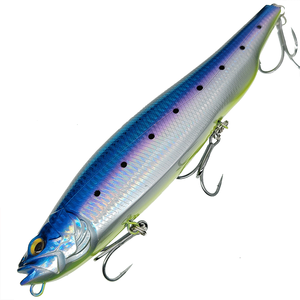 225mm 127g di galleggianti Treble Hook Big Game Top matite d'acqua per cani di acqua salata di plastica di mare esche da pesca esche esche da pesca - Product Image 4