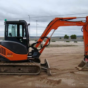 Hitachi Zaxis 55 Excavadora usada 6ton Mini Excavadora hidráulica sobre orugas a la venta ZX60 Ex60 Zx55 Zx70 Excavadora de segunda mano - Product Image 3