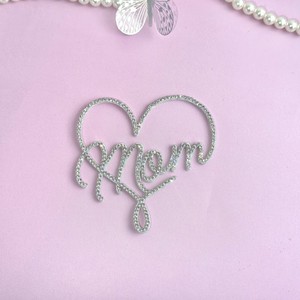 Día <span class=keywords><strong>DE</strong></span> LA MADRE flor pastel decoración mamá mariposa con diamante MOM mariposa pastel plugin madres pastel toppers - Product Image 5