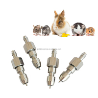 YYC ferme avicole en acier inoxydable rongeur rat abreuvoir automatique lapin mamelon buveur