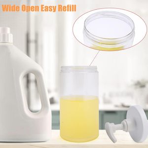 Bouteilles de lotion personnalisées imprimées, en plastique PET, 500 ml, cylindriques, faible MOQ, pour shampoing, gel douche, lotion corporelle - Product Image 4