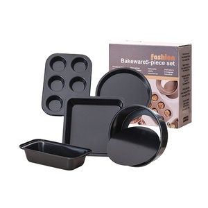 <span class=keywords><strong>Mini</strong></span> <span class=keywords><strong>moule</strong></span> à tarte en acier au carbone avec base amovible pour tarte aux fruits et quiche, avec côtés cannelés - Product Image 1