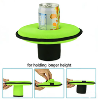 Porte-canettes flottant personnalisé en néoprène souple et imperméable pour piscine, plage, fête, vente en gros, commande en gros, service de logo OEM
