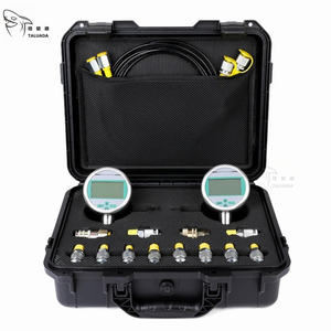 Taluada ชุดทดสอบแรงดันไฮดรอลิก600bar 10000psi 60Mpa 5มาตรวัด13ข้อต่อทดสอบ14ข้อต่อทีเชื่อมต่อ5ท่อทดสอบ - Product Image 2