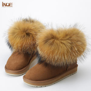 Женские полусапожки из натуральной коровьей замши - Product Image 4