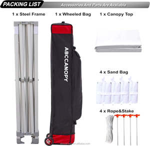 Pour ABCCANOPY 10x15FT Tente à baldaquin instantanée de style moderne avec rideau <span class=keywords><strong>blanc</strong></span> pour événements en plein air - Product Image 4