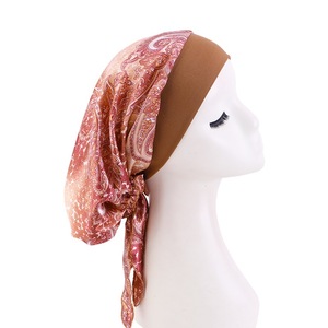 Turbans Chimio pour Femmes, Foulards pour Cheveux Longs, Bandeaux, Bonnets pour Cancer, Bandanas B-4276 - Product Image 5