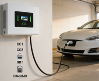 Station de recharge pour véhicules électriques Wallbox DC 100 kW Combo CCS2 Chademo RFID IP54 Chargeur rapide Nouveau 380V Certifié