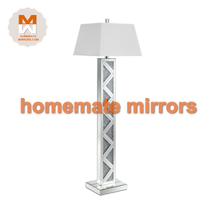New Style <strong>Cheap</strong> Modern Design Crush Strystal Diamond Mirrored <strong>Floor</strong> <strong>Lamp</strong> - Product Image 2