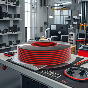 National Standard Stranded Power Cord RVB Red Black PVC Pure Copper Oxygen-Free Double <strong>Parallel</strong> Wire 600V IP65 Automotive <strong>Use</strong> - Product Image 4