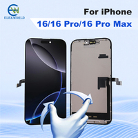 Écran FHD OLED pour iPhone 16 16Pro 16ProMax, écran tactile LCD, pièces de rechange pour téléphone portable, service de réparation, assemblage du numériseur