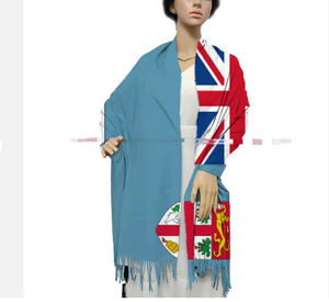 Bandera de <span class=keywords><strong>la</strong></span> nación de Colombia, bufanda de invierno para mujer, manta suave y cálida, bufandas, bufanda Pashmina con flecos - Product Image 6