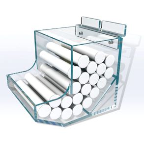 Acrílico Snus líquido jugo CIG pre rodante gravedad alimenta Zyn nicotina bolsa tabaco sin humo vitrina para velo Smoke Shop - Product Image 4