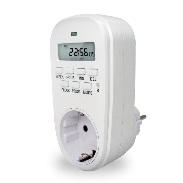 Multifunctional IP20 Digital Air Conditioner Timer Switch Electronic Sealed Protect Feature