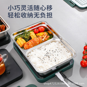 Tablero de calentamiento multifuncional para mantener el desayuno y la leche caliente, almohadilla de calentamiento de temperatura constante para automóvil, comida calentada - Product Image 3