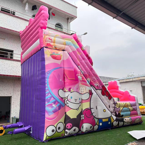 <span class=keywords><strong>Scivolo</strong></span> Rosa di Alta Qualità per Festa di Compleanno di Bambine - Product Image 5