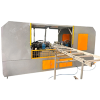 Machine de fabrication d'échelles droites en aluminium avec fonction d'expansion de tubes, de rivetage et d'insertion automatique de tubes 3-en-1, composants de moteur PLC