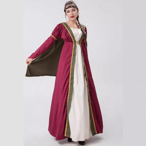 Disfraz de Halloween Corte <span class=keywords><strong>Drama</strong></span> Cosplay Juego de rol Reina Capa Disfraz de actuación - Product Image 3