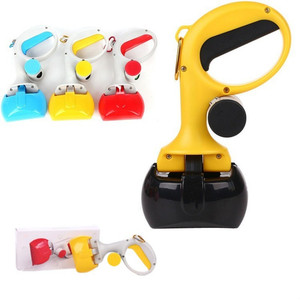 La migliore vendita facile da raccogliere per animali domestici <span class=keywords><strong>Scooper</strong></span> con porta sacchetti di cacca raccoglitore di rifiuti durevoli per cani di grossa taglia - Product Image 1