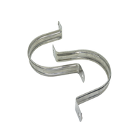 Colliers de serrage en U en acier inoxydable 304 pour systèmes de plomberie, colliers de serrage à double trou et supports de fixation de tuyaux