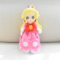 Peluches Princesse Mario les plus vendues, jouets en peluche de 8 pouces pour machine à griffes, porte-clés de personnage de dessin animé et d'anime