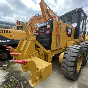 Niveleuse à moteur CAT 140H d'occasion, niveleuse routière Caterpillar 185HP, matériel de construction à vendre - Product Image 3