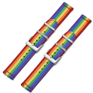 de reloj Compatible con <span class=keywords><strong>Apple</strong></span> <span class=keywords><strong>Watch</strong></span> banda de deporte de las mujeres de los hombres de Nylon de reemplazo de pulsera 6 SE - Product Image 4