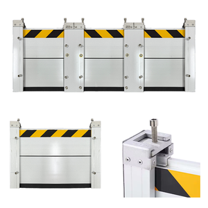 Sécurité à domicile Panneaux de rétention d'eau 3D Barrières anti-inondation en aluminium Barrières anti-inondation de porte - Product Image 1
