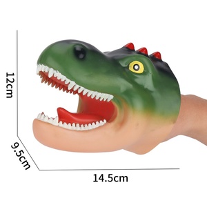 SL Models Hot Selling Eco-Friendly Soft TPR Dragon Dinosaur Educational <b>Hand</b> <b>Puppet</b> <b>for</b> <b>Kids</b> - Product Image 3
