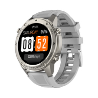 Montre intelligente AMOLED authentique DM56, 170+ sports, étanche 5ATM, boîtier métallique, GPS L1+L5, altimètre, baromètre, boussole, batterie 500mAh