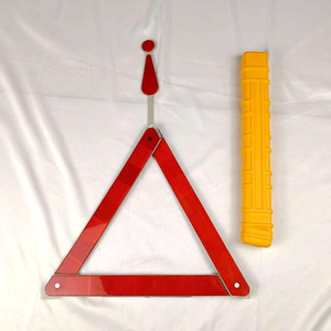 Kit d'outils de sécurité automobile d'urgence avec câbles de démarrage, trousse de premiers secours pour voiture en tissu Oxford rouge, assistance routière, garantie 1 an - Product Image 5