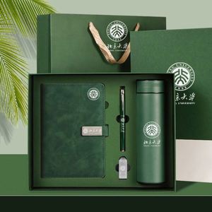 Wholesale Corporate Luxury A5 Diary Note <b>Book</b> <b>Box</b> Usb Customizable Leather Notebook Pen Set With Water Bottle Business Gift - Product Image 2