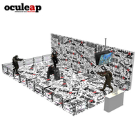 Machine de jeu VR, simulateur de tir, arène de réalité virtuelle, plateforme de combat multijoueur, simulateur de mouvement multijoueur 5D 7D 3D 12D